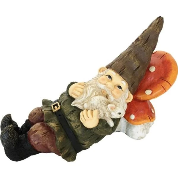 ESSCHERT DESIGN Tuinkabouter Rustend 2 ESSCHERT DESIGN Tuinkabouter Rustend - Afbeelding 2