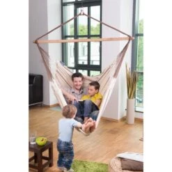 LA SIESTA Hangstoel Habana Kingsize - Nougat -EDIALUX Verkoop 2025 habana nougat organic cotton kingsize hammock chair 1609770145 628 600