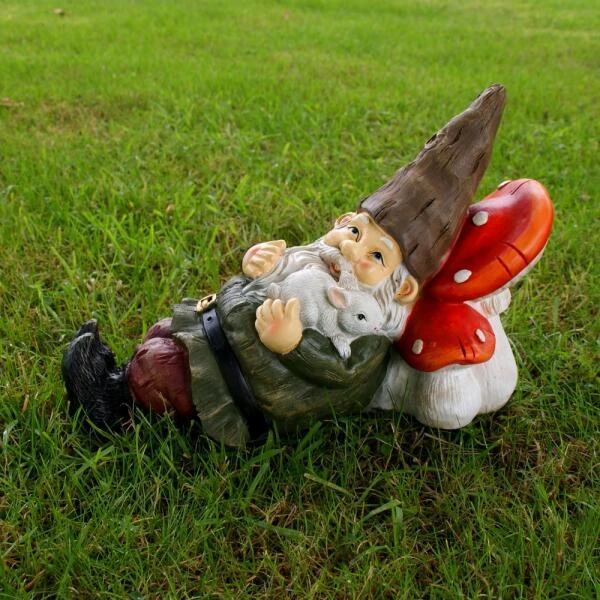 ESSCHERT DESIGN Tuinkabouter Rustend 1 ESSCHERT DESIGN Tuinkabouter Rustend