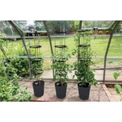 Tomatentoren 150 Cm Met Bewateringssysteem - Grijs -EDIALUX Verkoop 2025 klimplantentoren met bewateringssysteem 1519073384 5 600