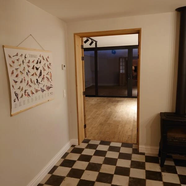 Wanddoek Tuinvogels 2 Wanddoek Tuinvogels - Afbeelding 2