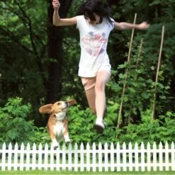 Perkhekjes Wit - 350 Cm