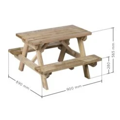 Picknickbank Auréa NATUREL - Ca. 90 × 89 × 56,5 Cm -EDIALUX Verkoop 2025 picknickbank aura naturel 1669188281 4 600