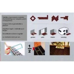 Tuinpadplaten - Grondplaten Bruin - Set Van 8 Stuks -EDIALUX Verkoop 2025 tuinpadplaten grondplaten bruin 1484056887 5 600